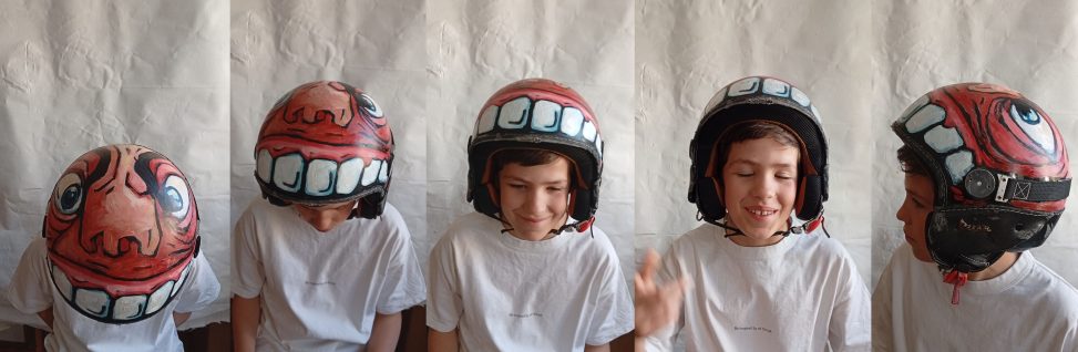 Casque de moto