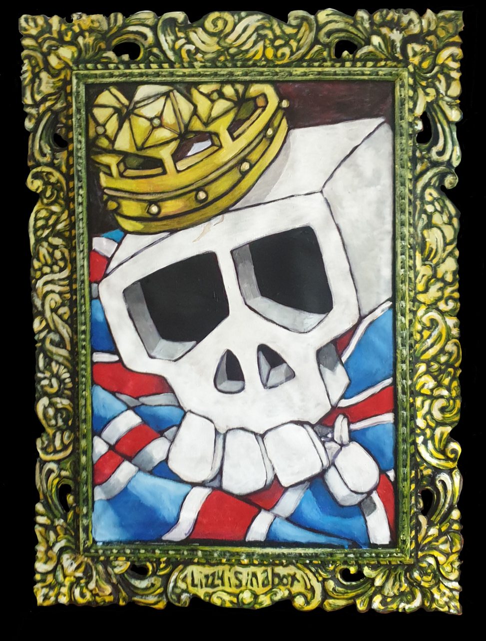 Woho, woho, Lizzy is in a box !