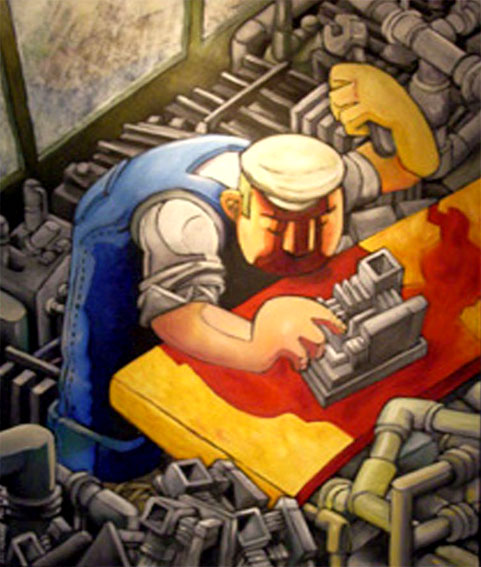 Prolétaire à la Chaîne