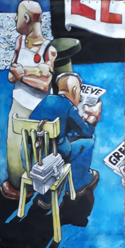 Les Marins 9 : grève