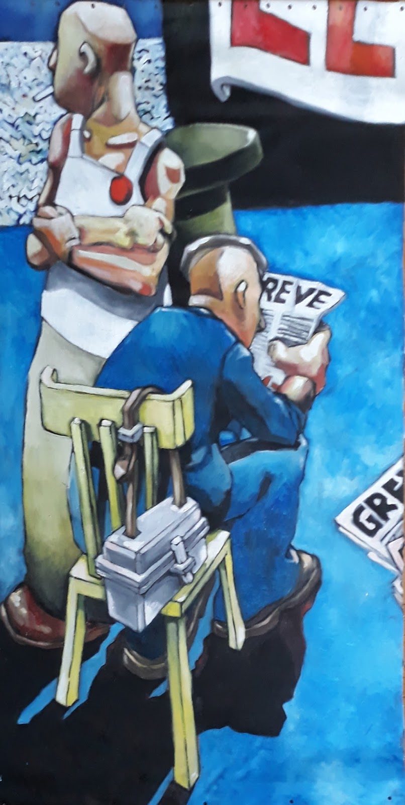 Les Marins 9 : grève