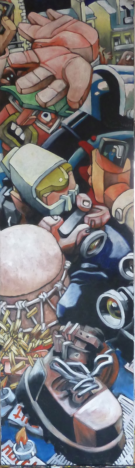 Nuit debout, couché, assis